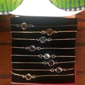 Swarovski authentic Crystals Pull tie Bracelets